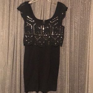 Sequin midi dress